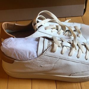Never Been Worn White Leather Soludos Sneakers
